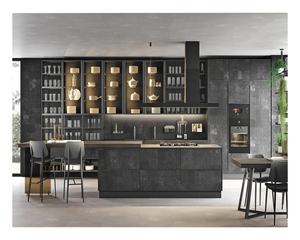 خزائن مطبخ ذكية فاخرة مخصصة للتخزين من الفولاذ المقاوم للصدأ للخارج - Product Image 4