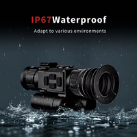 HENBAKER T723-RL Monoculaire thermique à imagerie infrarouge, dispositif optique CMOS, stabilisation d'image Wi-Fi pour la chasse