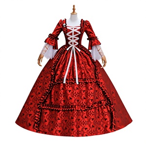 Robe de bal victorienne du XVIIIe siècle, style <span class=keywords><strong>Marie</strong></span>-<span class=keywords><strong>Antoinette</strong></span>, robe historique de théâtre, costume de mariage, costume de fête de Noël - Product Image 1