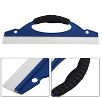 Raclette en silicone souple pratique anti-rayures lame de séchage d'essuie-glace de fenêtre à eau outils d'emballage de voiture personnalisables grattoir de film de grattage OEM