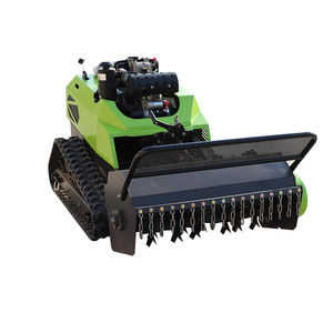 Tondeuse à gazon sur chenilles de qualité industrielle personnalisée, autopropulsée, télécommandée, 4 temps, 173 cm³, largeur de coupe de 800 mm - Product Image 1