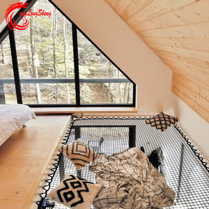 Hamac d'escalade suspendu avec filet de sécurité <span class=keywords><strong>anti</strong></span>-chute pour enfants et adultes - Product Image 1