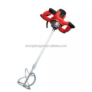 2.6kw Six-<b>Speed</b> Variable 110V/220V Hand-Held Electric Galvanized GI 60cm 1M Parallel Bar Mixing Bar - Product Image 4