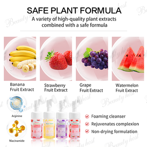 Soins de la peau Nettoyant pour le visage Marque privée Lait nettoyant naturel <span class=keywords><strong>Mousse</strong></span> <span class=keywords><strong>nettoyante</strong></span> en profondeur <span class=keywords><strong>Mousse</strong></span> <span class=keywords><strong>nettoyante</strong></span> 100ml - Product Image 5