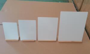 Panel Fotográfico de Aluminio Personalizado HD de 1.1 mm, Lámina de Aluminio en Blanco para Sublimación de 4-10 Pulgadas, Marco de Fotos con Base de Bambú - Product Image 3