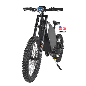 Vente en gros en usine <span class=keywords><strong>Bomber</strong></span> vélo électrique 15000W moteur de moyeu arrière cadre en acier sans balais électronique avec batterie au lithium - Product Image 1