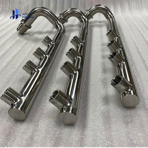 304 316 котел из нержавеющей стали, многофункциональный коллектор, фитинги для труб, 3/4 дюйма, водораспределительный коллектор - Product Image 6