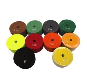 סיטוני ליטוש יהלומים סיטונאי <span class=keywords><strong>4</strong></span> אינץ '100 שרף יהלום רפידות ליטוש - Product Image 6