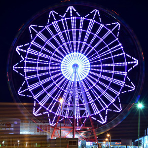 <span class=keywords><strong>Grande</strong></span> <span class=keywords><strong>Roue</strong></span> Géante Luna Attract de 30m pour Parc d'Attractions Extérieur avec Éclairage LED Personnalisé - Product Image 1