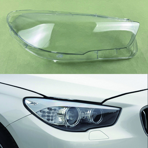 Para <span class=keywords><strong>BMW</strong></span> 5 Series F10 F18 <span class=keywords><strong>GT</strong></span> F07 GT525 <span class=keywords><strong>530</strong></span> 535 550 2010-2017 carcasa de faro cubierta de pantalla transparente lente plexiglás - Product Image 2