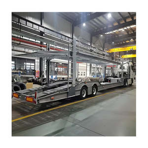 Offre Spéciale Vente Directe en Gros Semi-Remorques Porte-Véhicules en Acier pour 8 à 16 Voitures et Remorques Porte-Auto à Vendre - Product Image 4