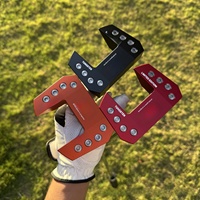 Putter de golf en aluminium style BOOM 6063, lesté au tungstène, design équilibré, 34-35 pouces, type mallet