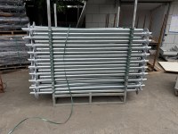 Pieu de fondation hélicoïdal en acier à tige ronde, vis d'ancrage, longueur sur mesure, direct usine