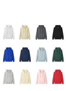 Sweat-shirts 3D OEM 2025 pour hommes et femmes, de haute qualité, surdimensionnés, en polaire épaisse, écologiques, décontractés, unis, avec logo personnalisé imprimé - Product Image 5