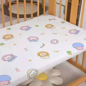 Sábanas Ajustables Suaves y Transpirables para Cuna de Bebé, Forros Elásticos y Portátiles para Corralito, Ropa de Cama Infantil - Product Image 6