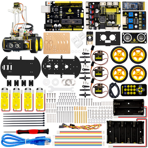 แขนหุ่นยนต์กลไก 4WD <span class=keywords><strong>สำหรับ</strong></span> <span class=keywords><strong>Arduino</strong></span> จากโรงงาน OEM <span class=keywords><strong>สำหรับ</strong></span>รถหุ่นยนต์อัจฉริยะ - Product Image 3