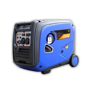 Smart Portable Small Gasoline Generators 3.2kw Quiet Silent Inverter Generator For Camp
