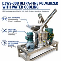 Ligne de production de pulvérisateur ultra-fin sans poussière en acier inoxydable 316 pour l'usine de broyage de poudre d'épices, d'assaisonnements et d'herbes