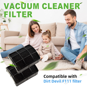 Filtre HEPA en charbon actif noir lavable de remplacement pour <span class=keywords><strong>aspirateur</strong></span> <span class=keywords><strong>Dirt</strong></span> <span class=keywords><strong>Devil</strong></span> F111 - Product Image 6