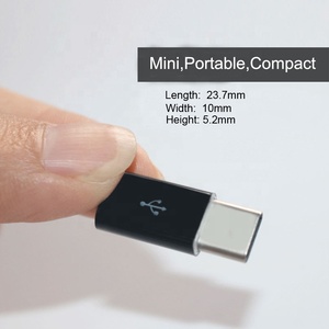 I Migliori Mini Portatile Maschio del USB 3.1 di Tipo <span class=keywords><strong>C</strong></span> A Femmina Micro USB Convertitore Adattatore Per Android - Product Image 5