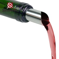 Verseur de vin Dripstop Disc de qualité alimentaire anti-goutte, acceptant l'impression de logo