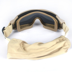Factory Wholesale Outdoor Tactical Explosion-proof Eye Mask <strong>Field</strong> CS Anti-impact Shooting <strong>Glasses</strong> Large <strong>Field</strong> Vision Anti-fog - Product Image 3