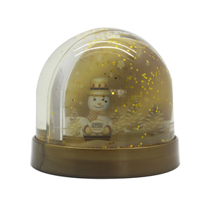 Marco de fotos personalizado dorado, globo de nieve divertido, globos de nieve con inserto de foto, barato, gran oferta - Product Image 3