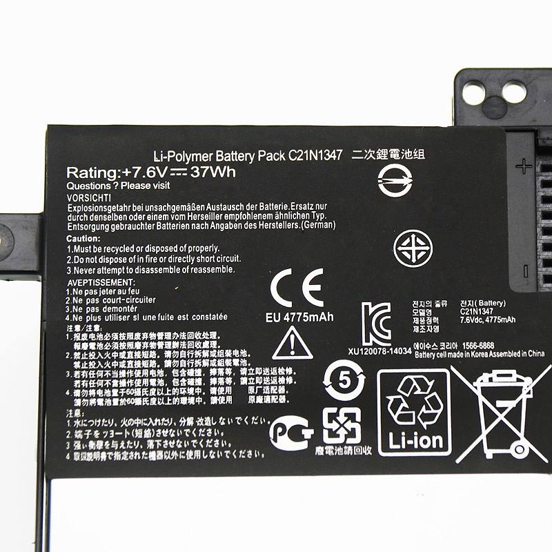 C21N1347สำหรับ Asus K555L F555LA X555LD X554L A555L