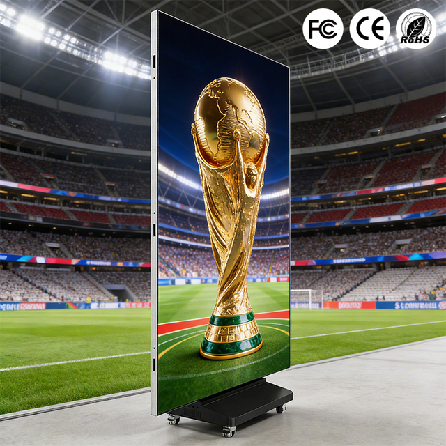 P2 Digital Foldable Portable Indoor LED Display Poster Frame Banner Screen