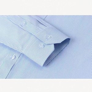 Design Gentleman Bank Uniforms Lady Suit Coat Office Long <b>Sleeves</b> Leisure Occupation Dress Solid Color Shirt Men's Tops - Product Image 3