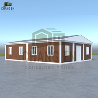 Kit de mini-maison JHCE1 40 pieds, maison préfabriquée à ossature acier pour appartement, panneaux sandwich, idéale pour hôtels, hôpitaux, salles de bain