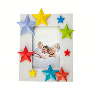 Marco de fotos de resina de estrella 4x6 de mi primera comunión, regalo perfecto para imágenes de comunión para niños - Product Image 1