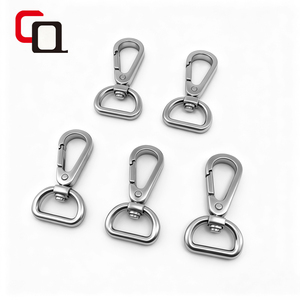 Nhà Máy Cung Cấp Chất Lượng Cao Cổ Điển 20Mm 1 Inch Xoay Kim Loại Con Chó Dây Xích Snap Hook Cho Da Túi Xách/Túi - Product Image 4