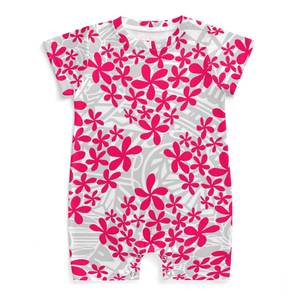 Pacific Heritage vestiti per bambini traspiranti di alta qualità su richiesta su misura manica corta tuta per bambini Drop Shipping - Product Image 3