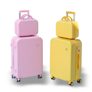 Ensemble <span class=keywords><strong>de</strong></span> <span class=keywords><strong>5</strong></span> <span class=keywords><strong>Valises</strong></span> PC à Roulettes 14 18 20 24 28 Pouces, Bagages <span class=keywords><strong>de</strong></span> Voyage avec Roues - Product Image 1