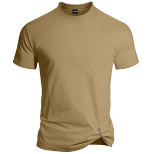 Camiseta de Manga Corta de Verano para Hombre, de Secado Rápido, Tejido Fino, Corte Casual, con Cierre Magnético, para Uso Casual - Product Image 5