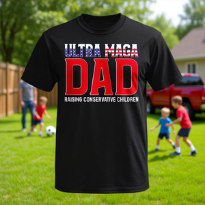 T-shirt Ultra Maga Dad pour élever des enfants conservateurs - Product Image 3