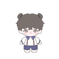 Peluche personnalisée d'idole KPOP, poupée en peluche douce personnalisée, jouet en peluche personnalisé pour un cadeau de fête