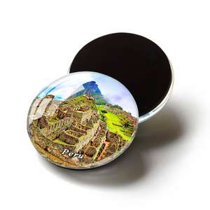 Imán de Metal Personalizado de Alta Calidad, Imán de Resina Peruana 3D, Imán de Recuerdo para Refrigerador, Machupíchu - Product Image 5