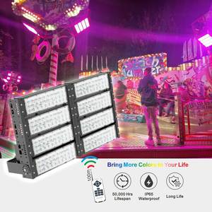 Iluminación de inundación halógena <span class=keywords><strong>LED</strong></span> Rgb de 400 vatios para exteriores de alta calidad Aglare - Product Image 3