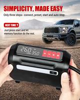 Nouvel arrivage Gonfleur de pneus haute performance à gonflage rapide Compresseur d'air portable multi-usage avec affichage numérique