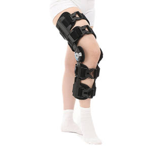Attelles de genou orthopédiques réglables à charnières médicales - Product Image 4
