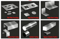 Machine de découpe et de poinçonnage hydraulique pour tôlerie, équipement de fabrication de plaques d'acier, directement de l'usine