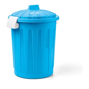 Bidoncino (8Lt) avec couvercle à clip BLIM Blu BD001 0080MJ CBL - Product Image 1