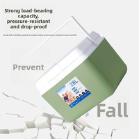 Glacière isotherme portable 10L pour camping, pique-nique, extérieur et voiture, pour la conservation de la fraîcheur des glaçons