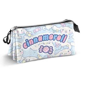 Estuche para lápices triple Karactermania For Hello Kitty Cinnamoroll Candy, azul - Product Image 2