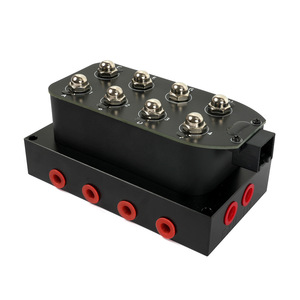 Vanne de distribution de suspension pneumatique RASTP 1/4 po NPT, vanne de commande à solénoïde pour amortisseur pneumatique - Product Image 1