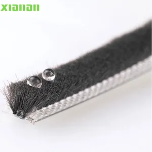 Door/Window Door Seal Silicone Wool Pile Sealing Strip Water-proof 100%PP Weather Strip