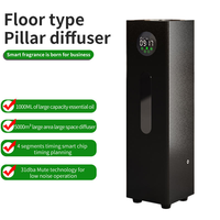 Diffuseur d'huiles essentielles Commercial Electric 1000ML pour hôtel, diffuseur d'arômes sans eau en métal pour grandes surfaces avec contrôle par application