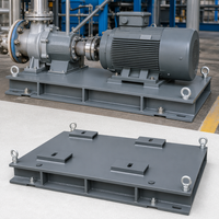 Support de moteur électrique OEM personnalisé |   Fabrication en acier soudé robuste pour l'installation de moteurs